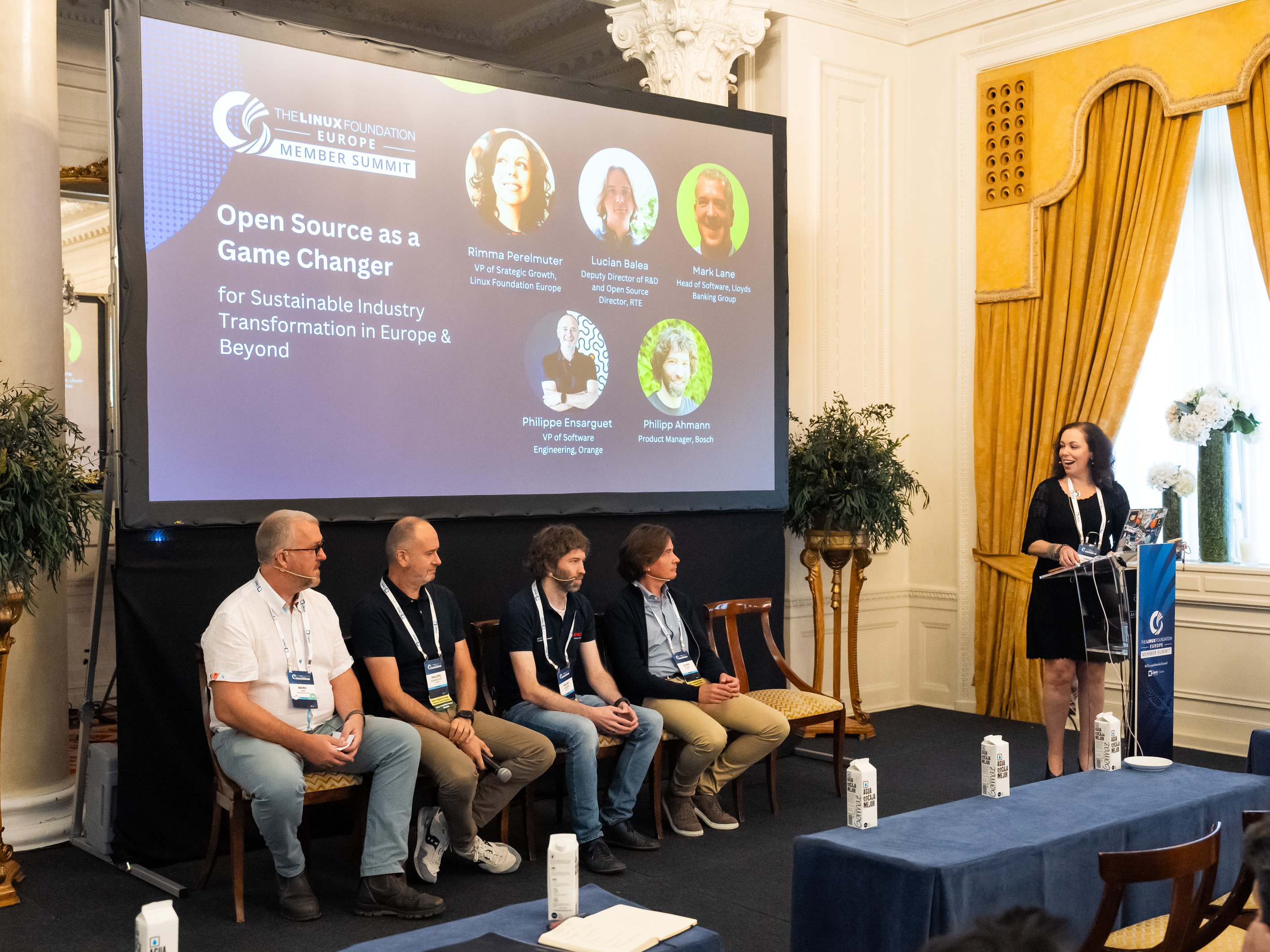 Linux Foundation Europe member summit - panel discussion
