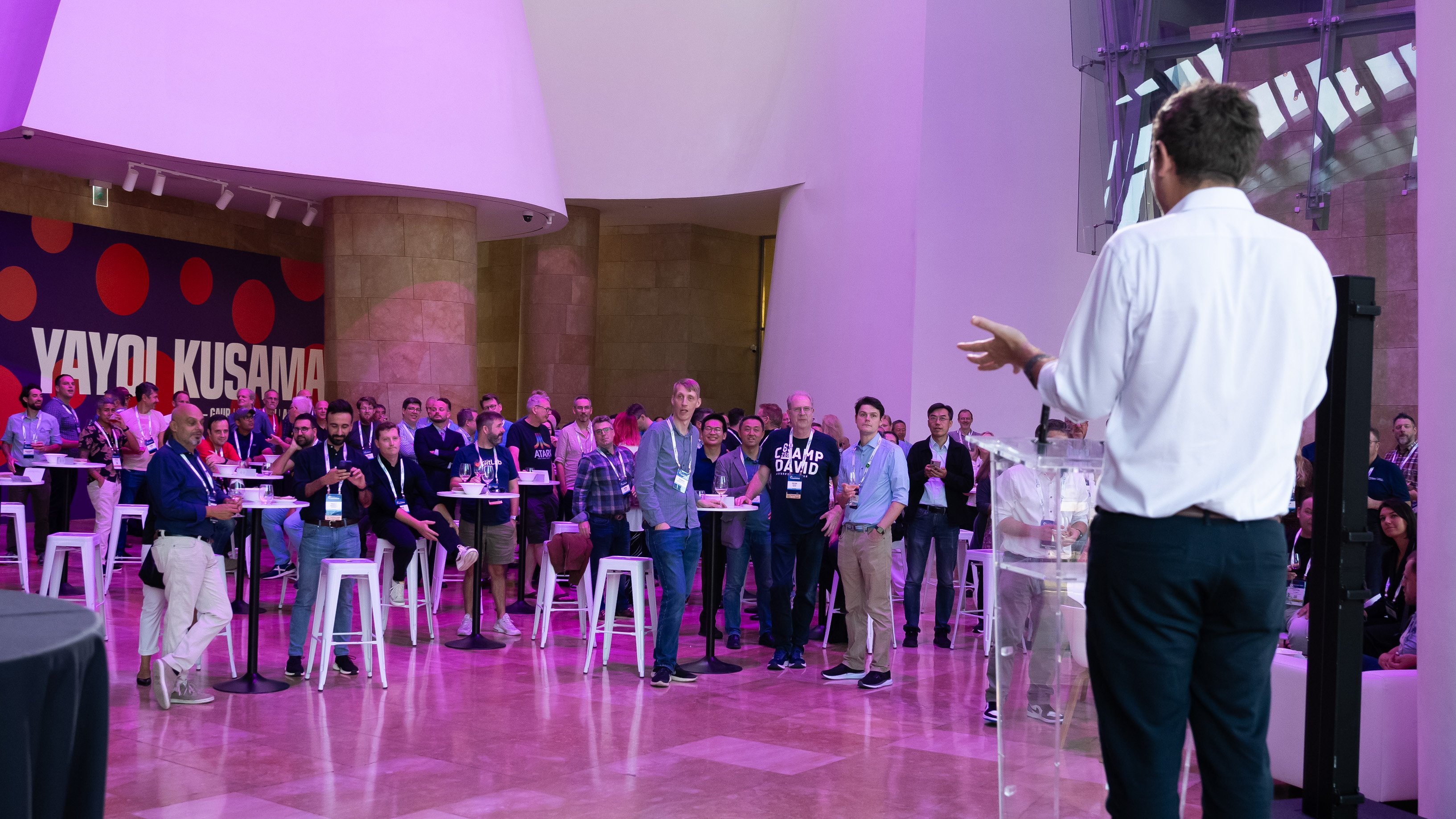 Gabriele Columbro at Linux Foundation Europe Member Summit 2023