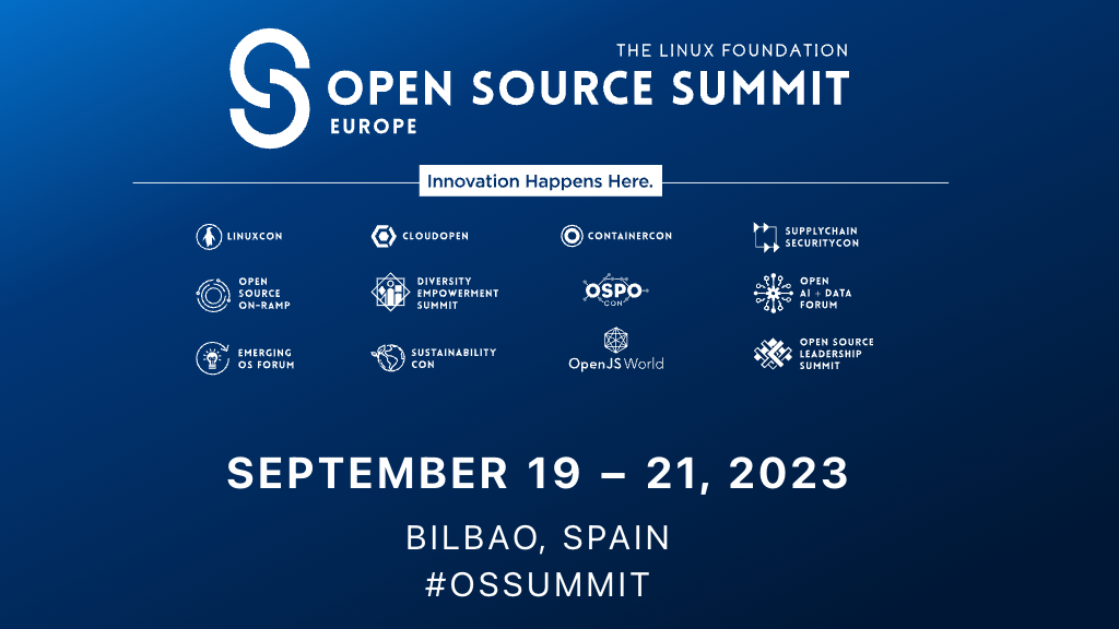 Open Source Summit, Bilbao, Spain 2023